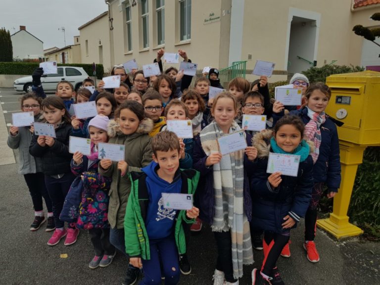 La lettre au Père Noël – Ecole Notre Dame St Avaugourd des Landes